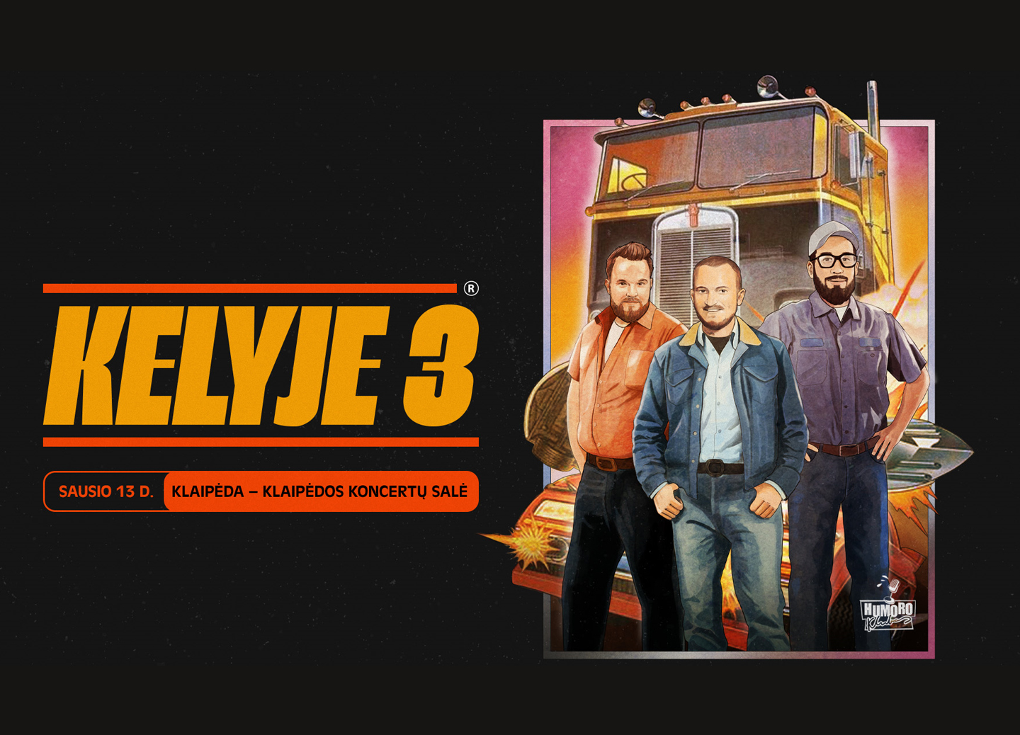 „Humoro klubas“: „Kelyje 3“