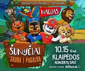SPEKTAKLIS | Interaktyvus spektaklis vaikams „Šunyčiai skuba į pagalbą”