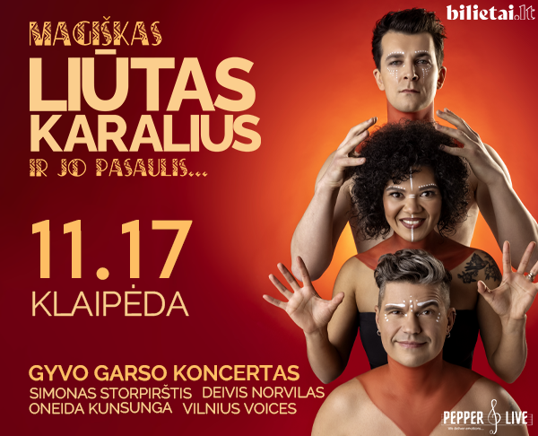KONCERTAS | Magiškas LIŪTAS KARALIUS ir jo pasaulis