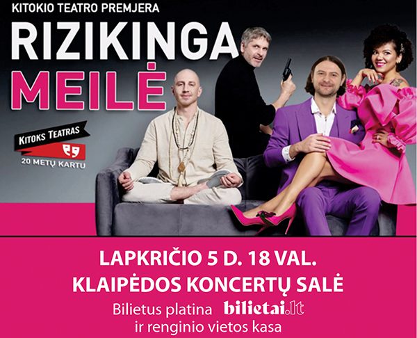 SPEKTAKLIS | Kultinė komedija RIZIKINGA MEILĖ