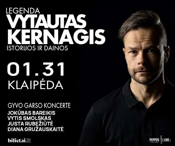 KONCERTAS | Legenda. Vytautas Kernagis. Istorijos ir dainos
