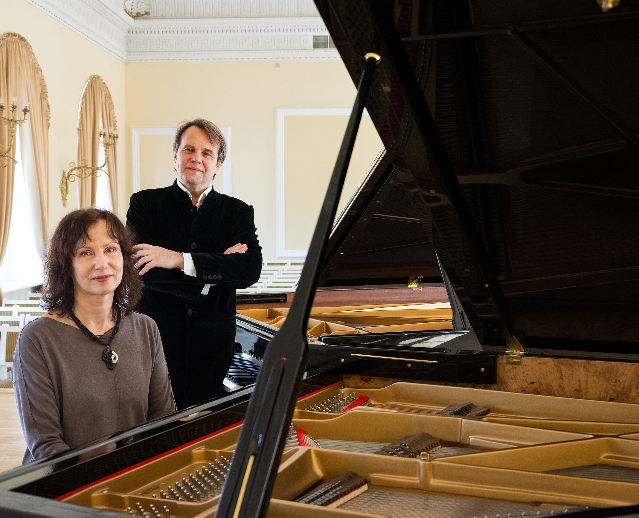 The Magic Sounds of the Pianos and Percussion