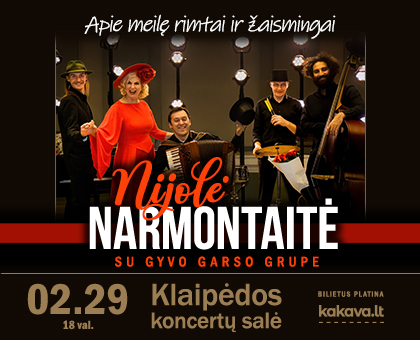 RENGINYS | Nijolė Narmontaitė su gyvo garso grupe „Apie meilę rimtai ir žaismingai“