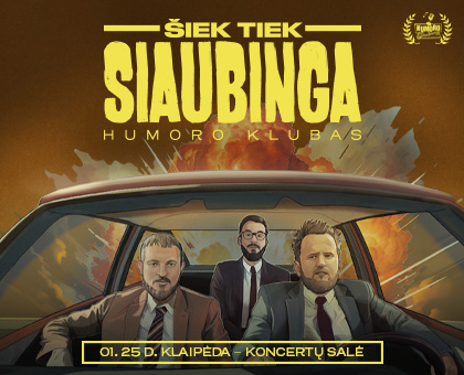RENGINYS | „Humoro klubas“ Klaipėdoje su programa „Šiek tiek siaubinga“