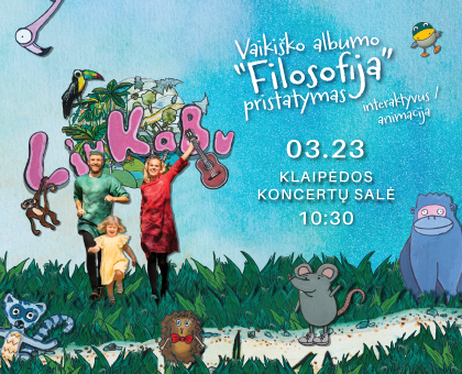 KONCERTAS | LiuKabu interaktyvus / teatralizuotas / koncertas vaikams
