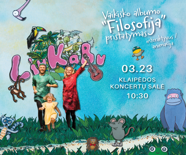 KONCERTAS | LiuKabu interaktyvus / teatralizuotas / koncertas vaikams