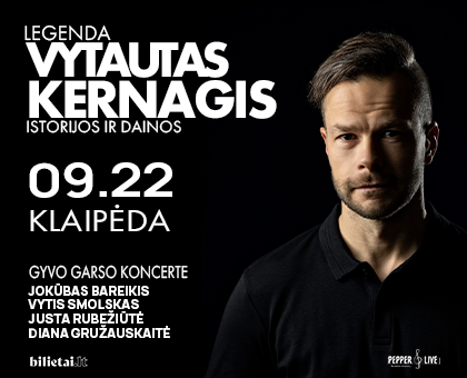 KONCERTAS | Legenda. Vytautas Kernagis. Istorijos ir dainos