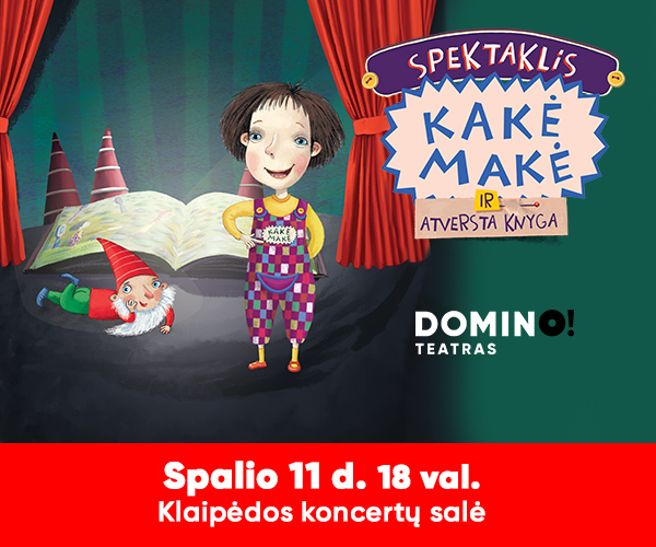 SPEKTAKLIS | KAKĖ MAKĖ IR ATVERSTA KNYGA