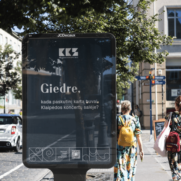 Klausimas ir studentui, ir prezidentui: kada paskutinį kartą buvai Klaipėdos koncertų salėje? 
