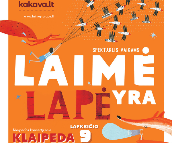 SPEKTAKLIS VAIKAMS | Laimė yra lapė
