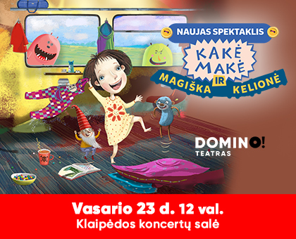 SPEKTAKLIS VAIKAMS | Kakė Makė ir magiška kelionė