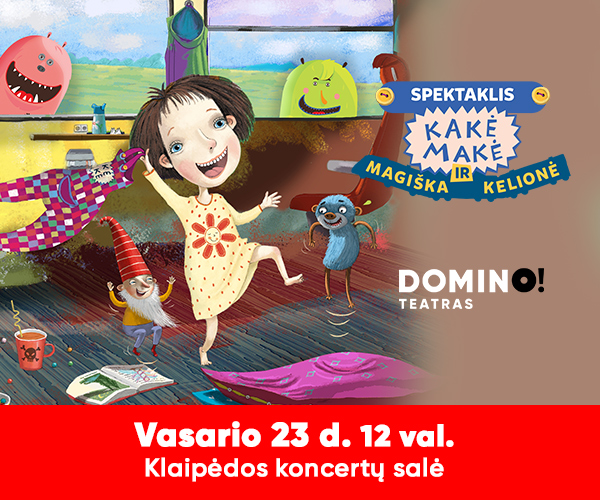Spektaklis vaikams | Kakė Makė ir magiška kelionė