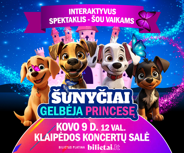SPEKTAKLIS VAIKAMS | Šunyčiai gelbėja princesę