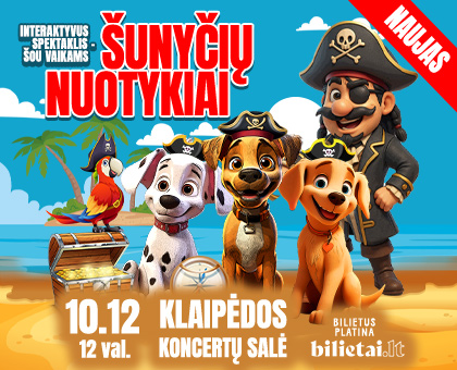 SPEKTAKLIS VAIKAMS | Šunyčių nuotykiai