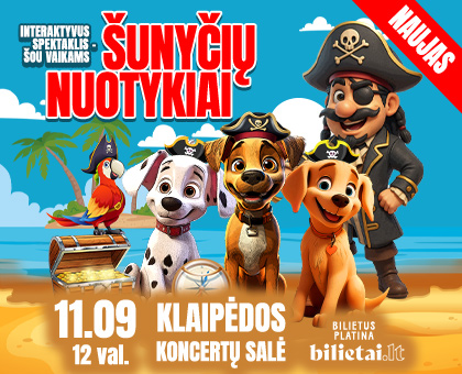 SPEKTAKLIS VAIKAMS | Šunyčių nuotykiai