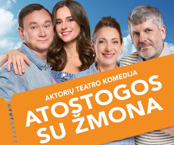 KOMEDIJA | ATOSTOGOS SU ŽMONA