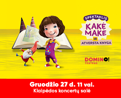 SPEKTAKLIS | KAKĖ MAKĖ IR ATVERSTA KNYGA