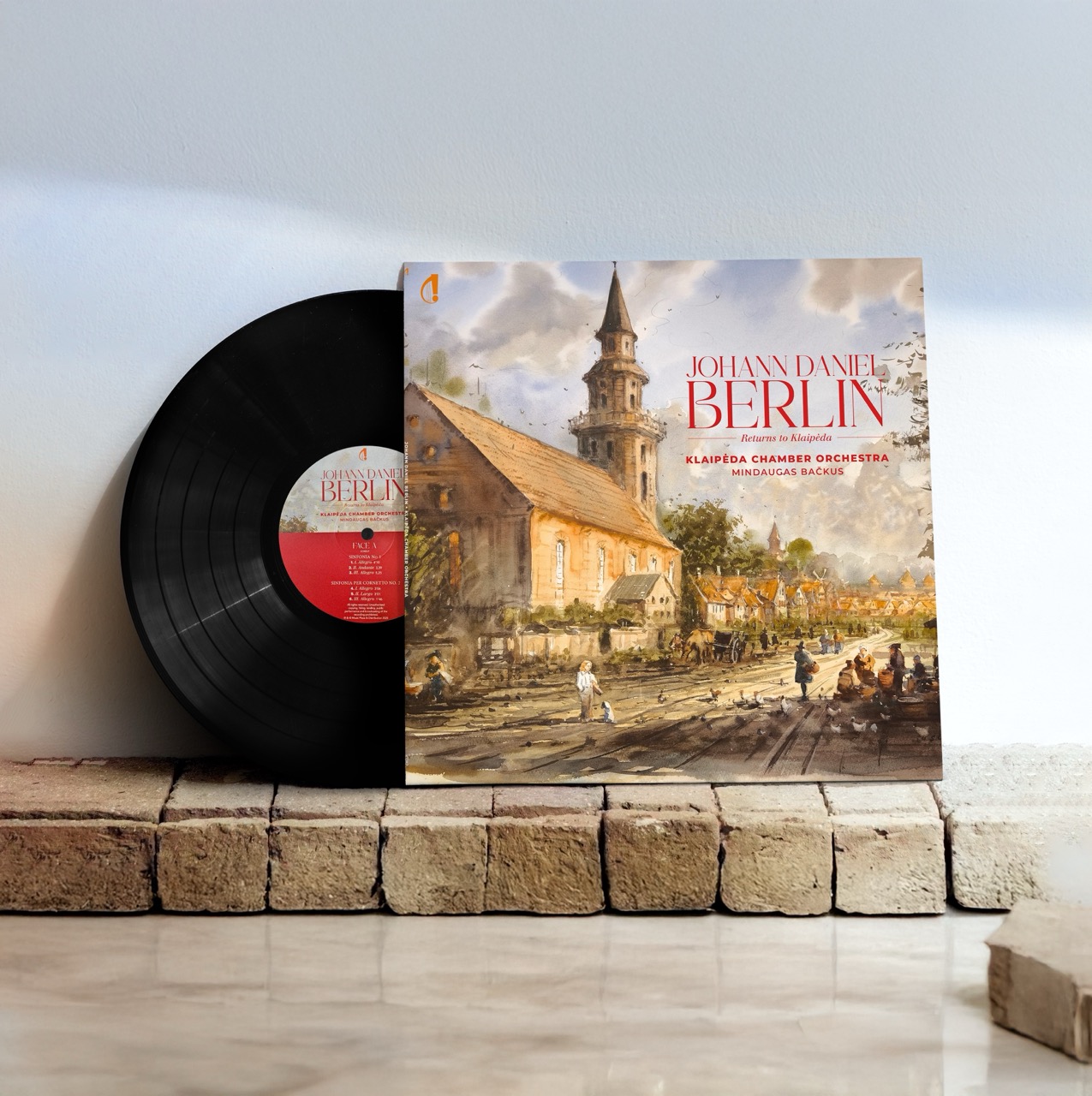 Johann Daniel Berlin sugrįžta į Klaipėdą – baroko kompozitoriaus muzika įamžinta vinilo plokštelėje