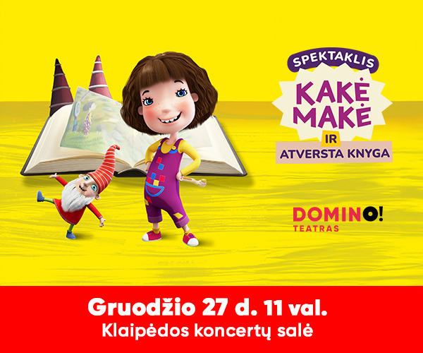 SPEKTAKLIS | KAKĖ MAKĖ IR ATVERSTA KNYGA